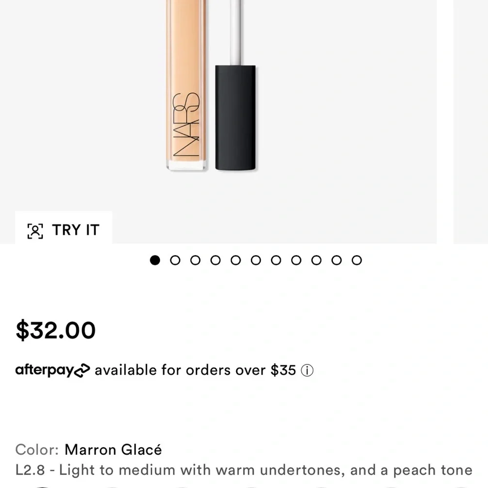 NARS (Light 2.8 Marron Glace) Radiant Creamy Concealer